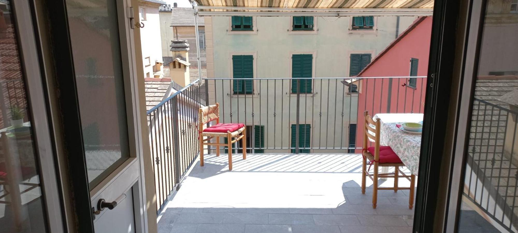 키아바리 La Casa Sui Tetti 아파트 외부 사진